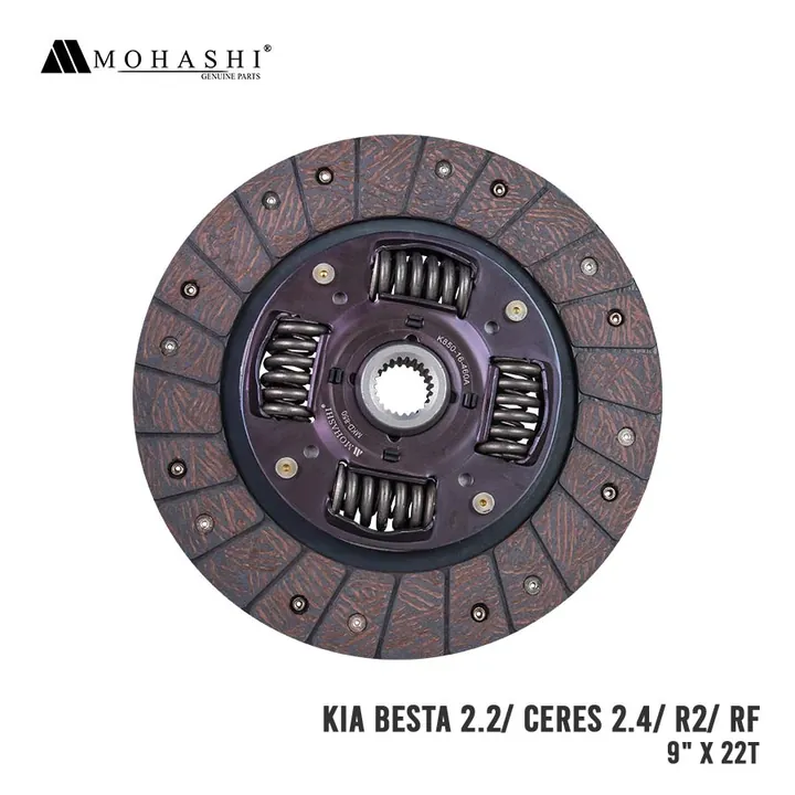 KIA BESTA 2.2 CERES 2.4 R2 RF CLUTCH DISC 9 INCHES x 22 TEETH REF. K850-16-460 MOHASHI