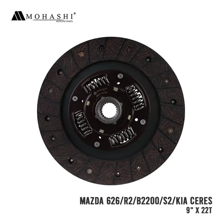 MAZDA 626 R2 B2200 S2 KIA CERES CLUTCH DISC 9 INCHES x 22 TEETH MOHASHI