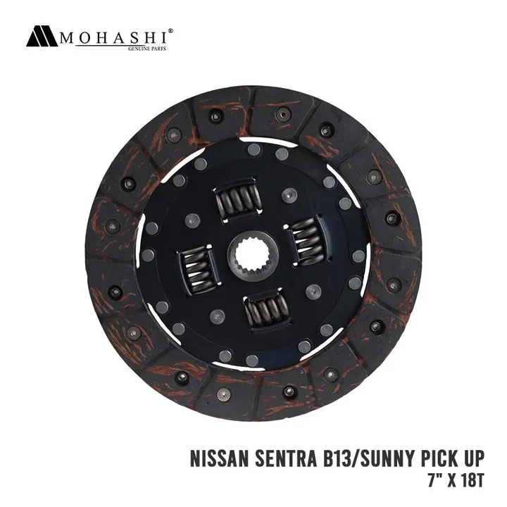 NISSAN SENTRA B13 SUNNY PICK UP CLUTCH DISC 7 INCHES x 18 TEETH MOHASHI
