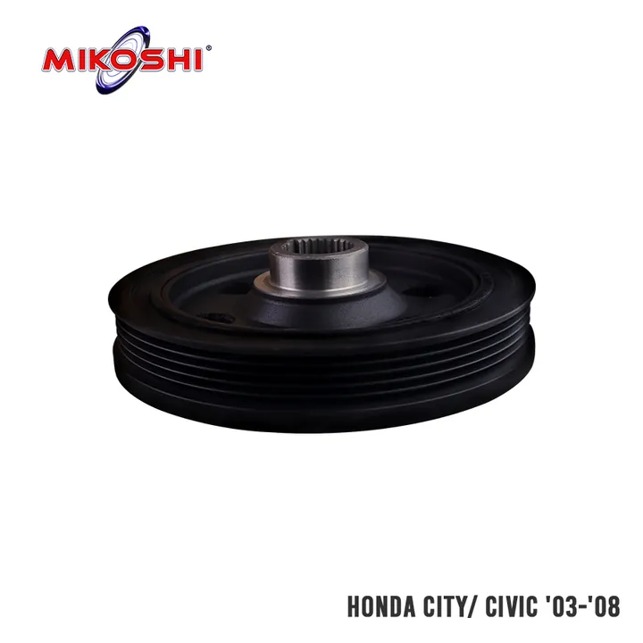 HONDA CITY CIVIC ’03-’08 CRANKSHAFT PULLEY MIKOSHI 13810-PWA-003 (MPHO-382)