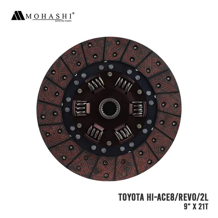 TOYOTA HI-ACE REVO 2L CLUTCH DISC 9 INCHES x 21 TEETH MOHASHI