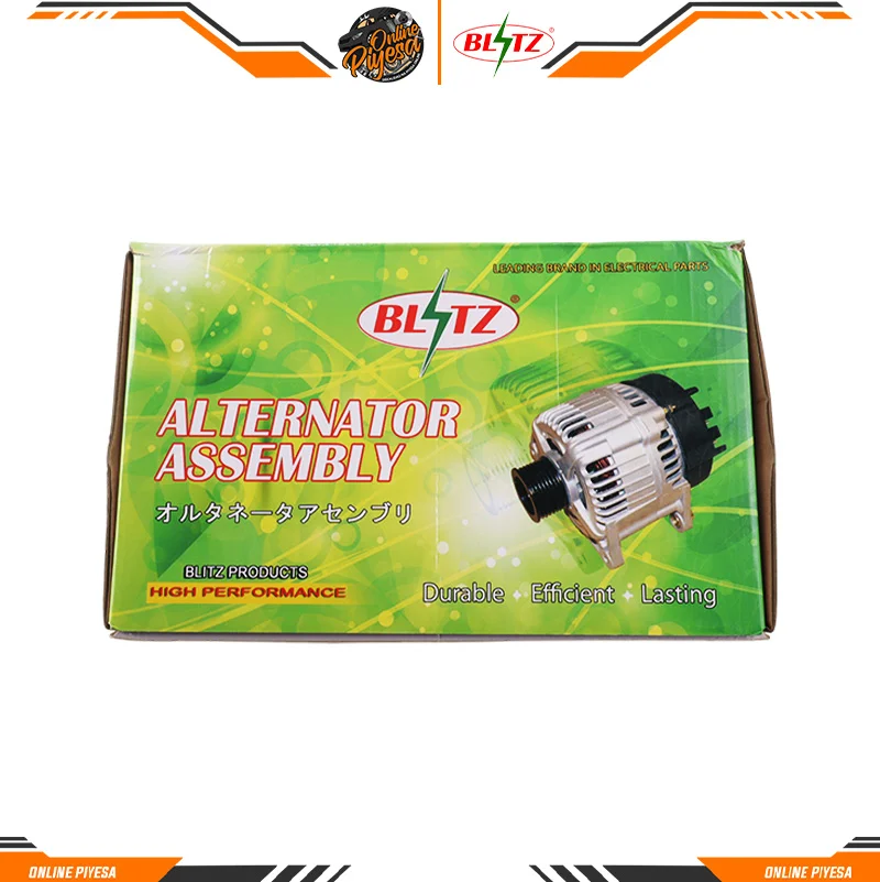 ISUZU 12PD1 6WA1 ALTERNATOR ASSEMBLY 24V/60A DOUBLE PULLEY BLITZ