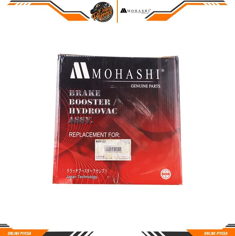 NISSAN PICK-UP BRAKE BOOSTER HYDROVAC MBN-2421 MOHASHI 47210-21G11 / 813-01260
